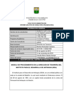 Informe Ejecutivo de Consultoria Organizacional Idea