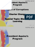 President Aquino's Program