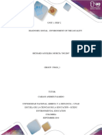 Unit 1 Step 2 Diagnosis Social Enviroment of The Locality