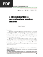 A Influencia Maxista No Movimento Feminista