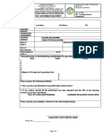 QF 22 Illustrator Layout Creative Artist Information Sheet