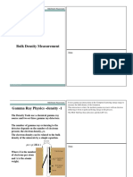 Bulk Density Measurement