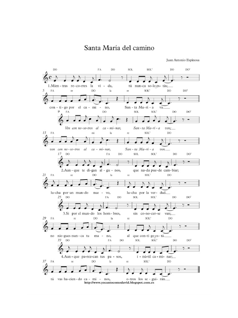 Santa Maria Del Camino | PDF