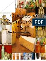 Proyecto de Elaboracion de Conservas y Quesos