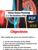 Functions of Kidney