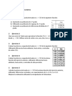 ejercicios metodos numericos