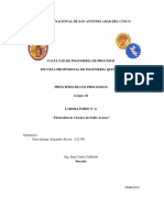 Electrolisis de Cloruro de Sodio Acuoso