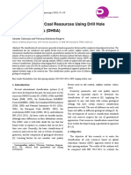 Classification of Coal Resources Using Drill Hole Spacing Analysis (DHSA)