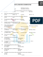 Chemistry (Carbon & Compounds) NTSE 17 Oct PDF