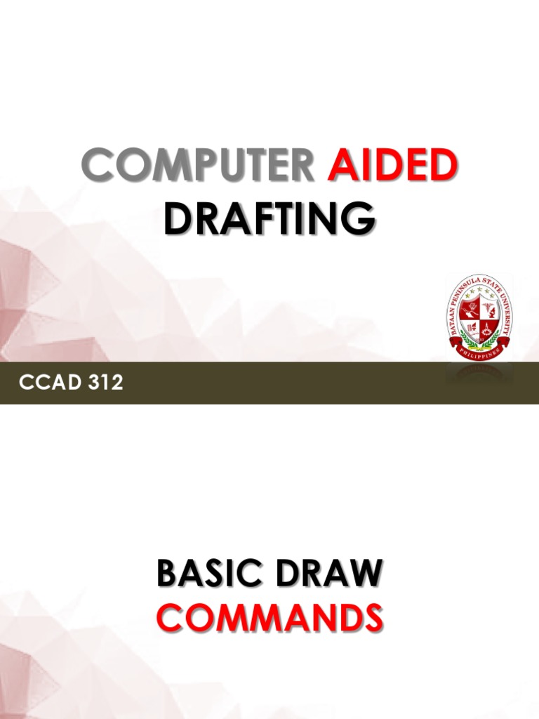 Essential CAD Commands Guide | PDF | Computers | Technology & Engineering