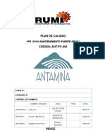 Plan - de - Calidad Mantenimiento de Puente Grua