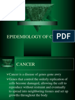 Epidemiology of Cancer