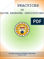 Final Best Practices in Aicte Approved Institutuions