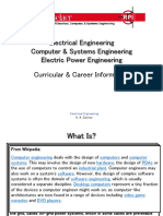 Electrical Engineering Computer & Systems Engineering Electric Power Engineering Curricular & Career Information