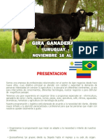 Gira Ganadera Uruguay Brasil Noviembre 2019
