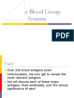 Other Blood Systems in BB