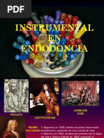 Instrumental en Endodoncia