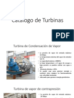 Catalogo de Turbina