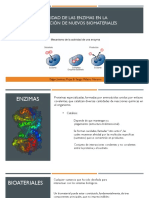 Utilidad de La Enzima en La Producción de Nuevos Biomateriales