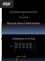 Lecture 3 Pixel Relationship