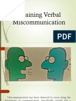Explaining Verbal Miscommunication