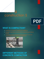 Compaction in construction 