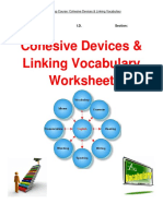 IELTS Cohesive Devices Worksheet