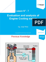 Lesson N°: 7: Evaluation and Analysis of Engine Cooling Sistem