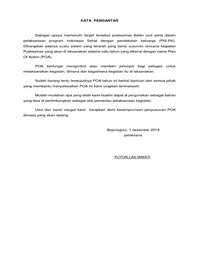 Poa Pis Pk 2020