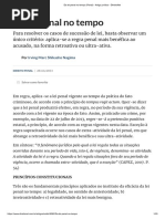 3. Da Lei Penal No Tempo (Penal) - Artigo Jurídico - DireitoNet