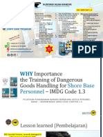Why Training IMDG Code For Based Perrsonnel Importance