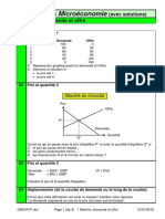 1 Marche Demande Et Offre