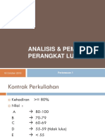 Analisis & Pemodelan Perangkat Lunak: Pertemuan 1