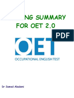 Oet Materials 1 PDF