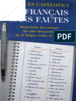 Le Francais Sans Fautes PDF