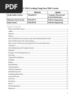 Wifi Password Cracking