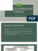 Immunosuppresant Agents: Medicinal Chemistry