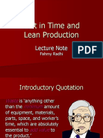 LN09 Just in Time and Lean Production
