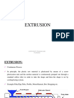 .Extrusion - Single Screw