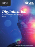 CIPS Digitalisation of Procurement WEB