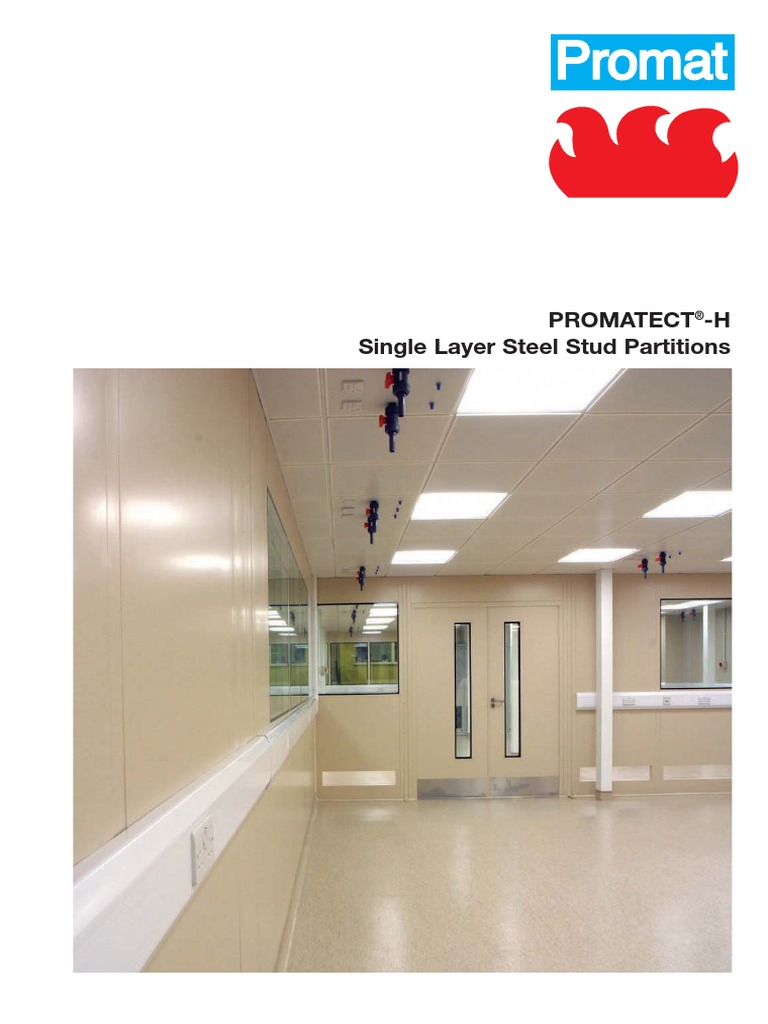 PTH Internal Partition PDF | PDF | Framing (Construction) | Wall