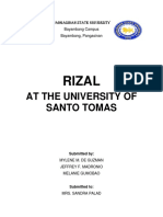 Rizal Written Report
