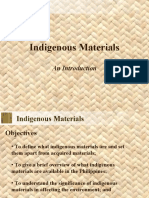 Indigenous Materials: An Introduction