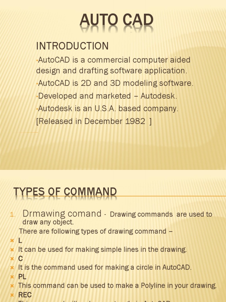 Auto Cad | PDF