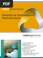 Controle e garantia da qualidade de radiofármacos