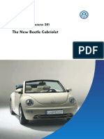 Volkswagen New Beetle Cabriolet - Self-Study Programme 281