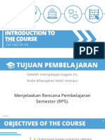 Introduction To Course