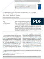 School-Based Anti-Bullying Interventions For Adolescents in Low - and Middle-Income Countries A Systematic Review