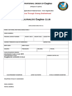 EAGLES Application Form