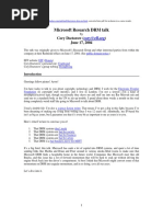 Microsoft Research DRM Talk: Cory Doctorow June 17, 2004